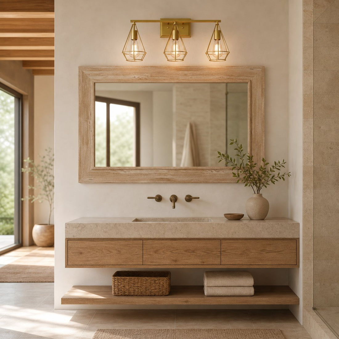 Solanivelo Retro Metal Wall Light with Diamond Hollow Shades for Kitchen Island
