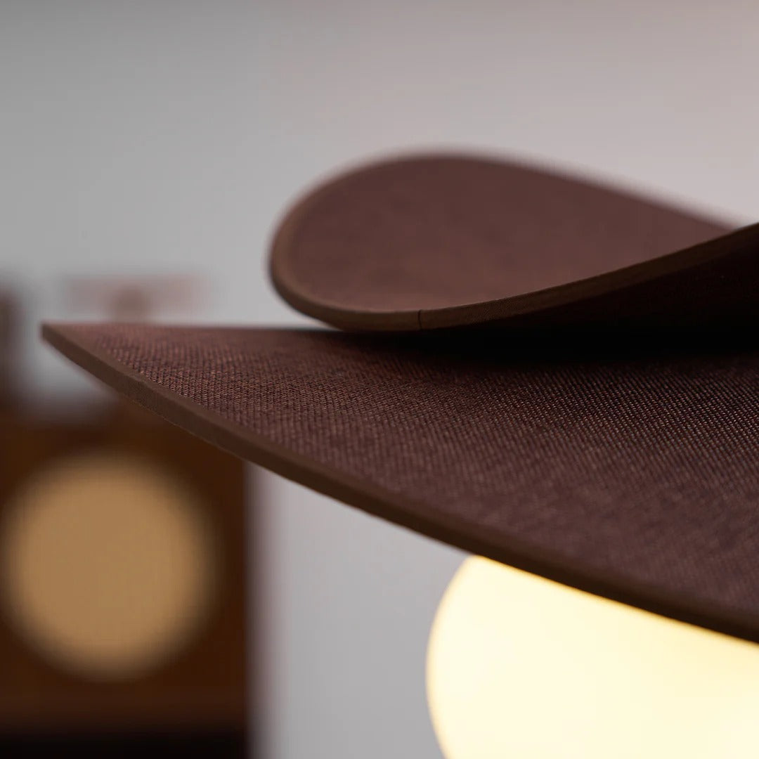 Orrise Blooming Petal Chandelier - Modern Metal and Wood for Living Rooms and Dining Rooms