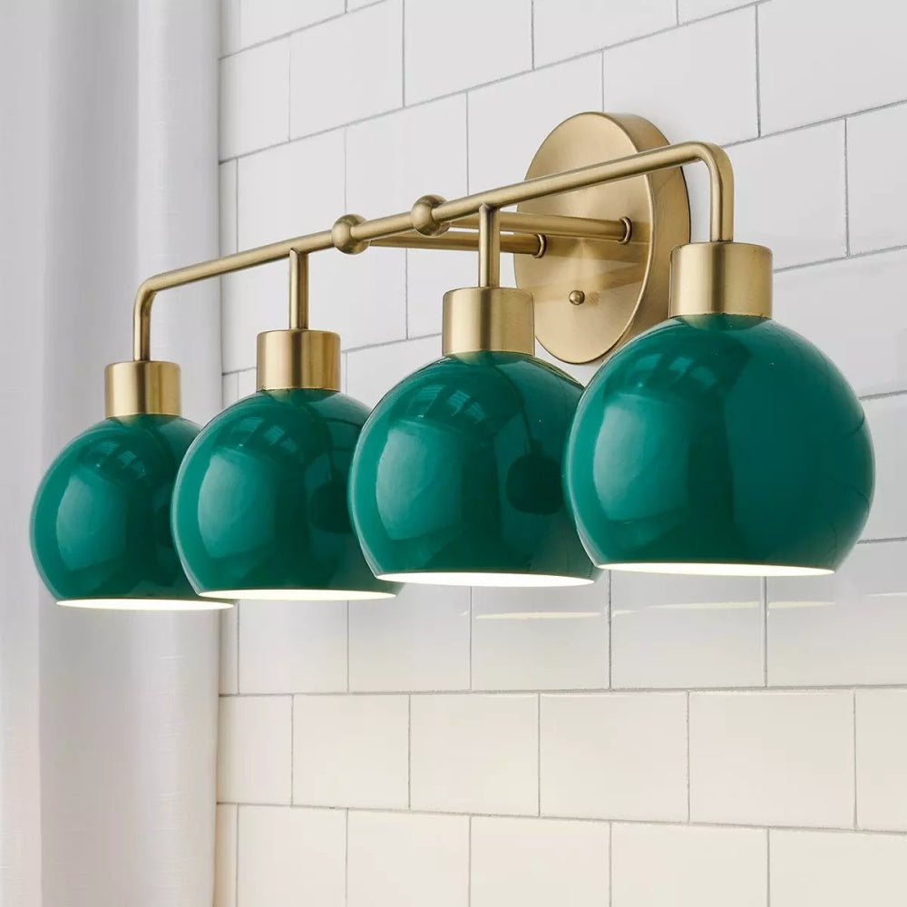 4 Light Bubble Pop Wall Sconce - Colorful Bathroom Wall Light