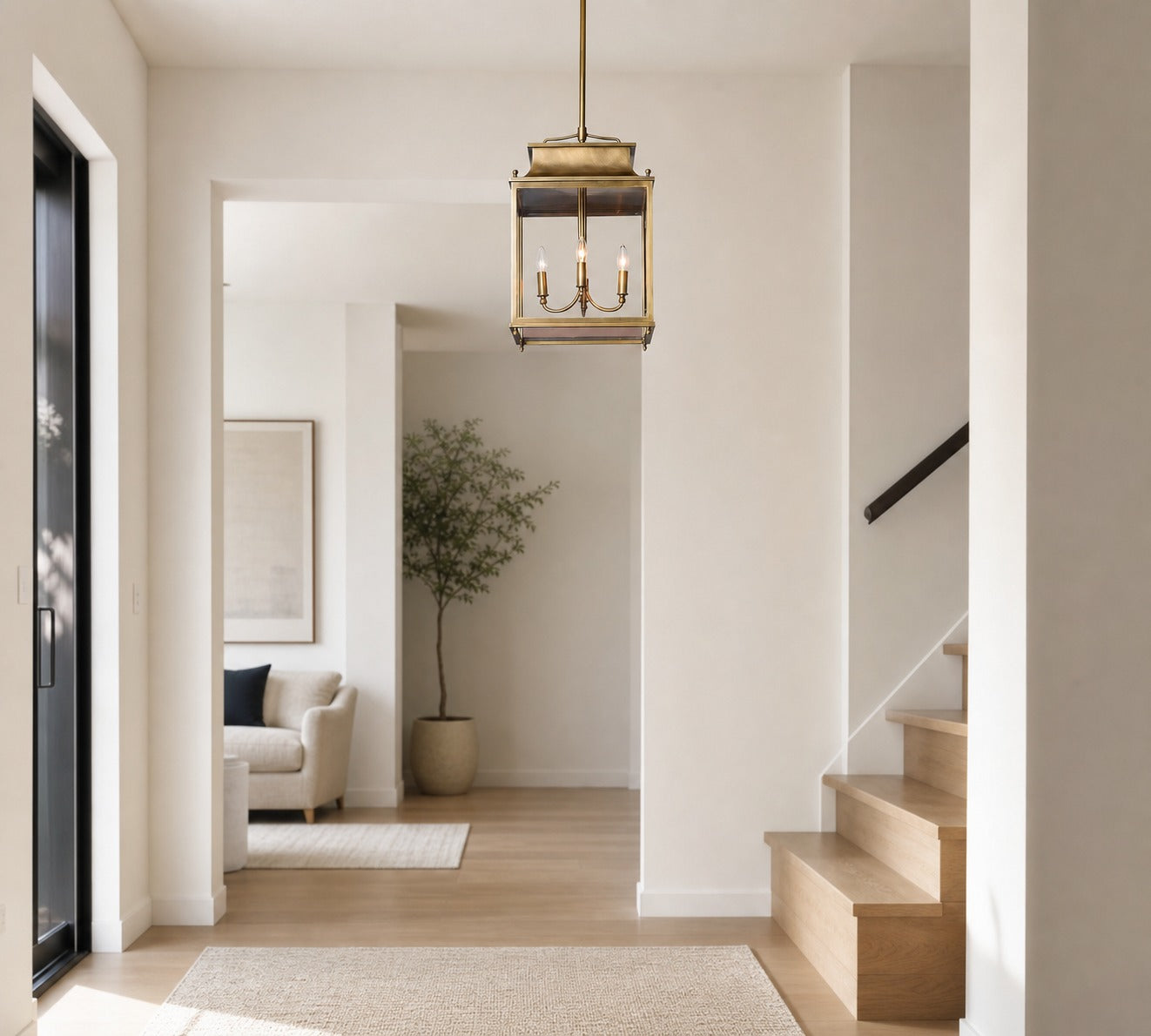 Yolvira Outdoor Wall Light Sconce - Versatile Metal Lantern