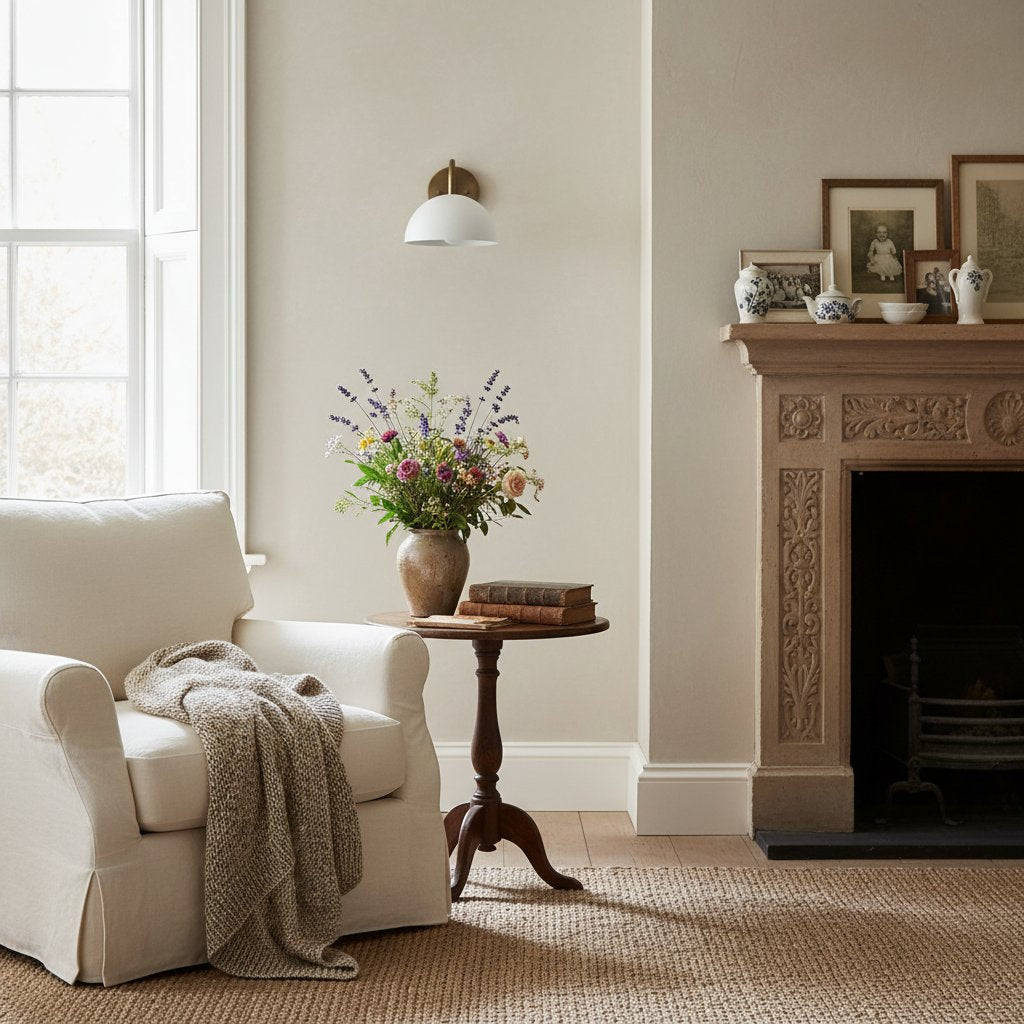 Curva Metal  Industrial Wall Sconce - Curved Brass Arm - Hammered Dome Light Fixture