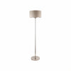 Tela Drum Shade Floor Lamp - Contemporary Fabric Standing Lamp for Home Office