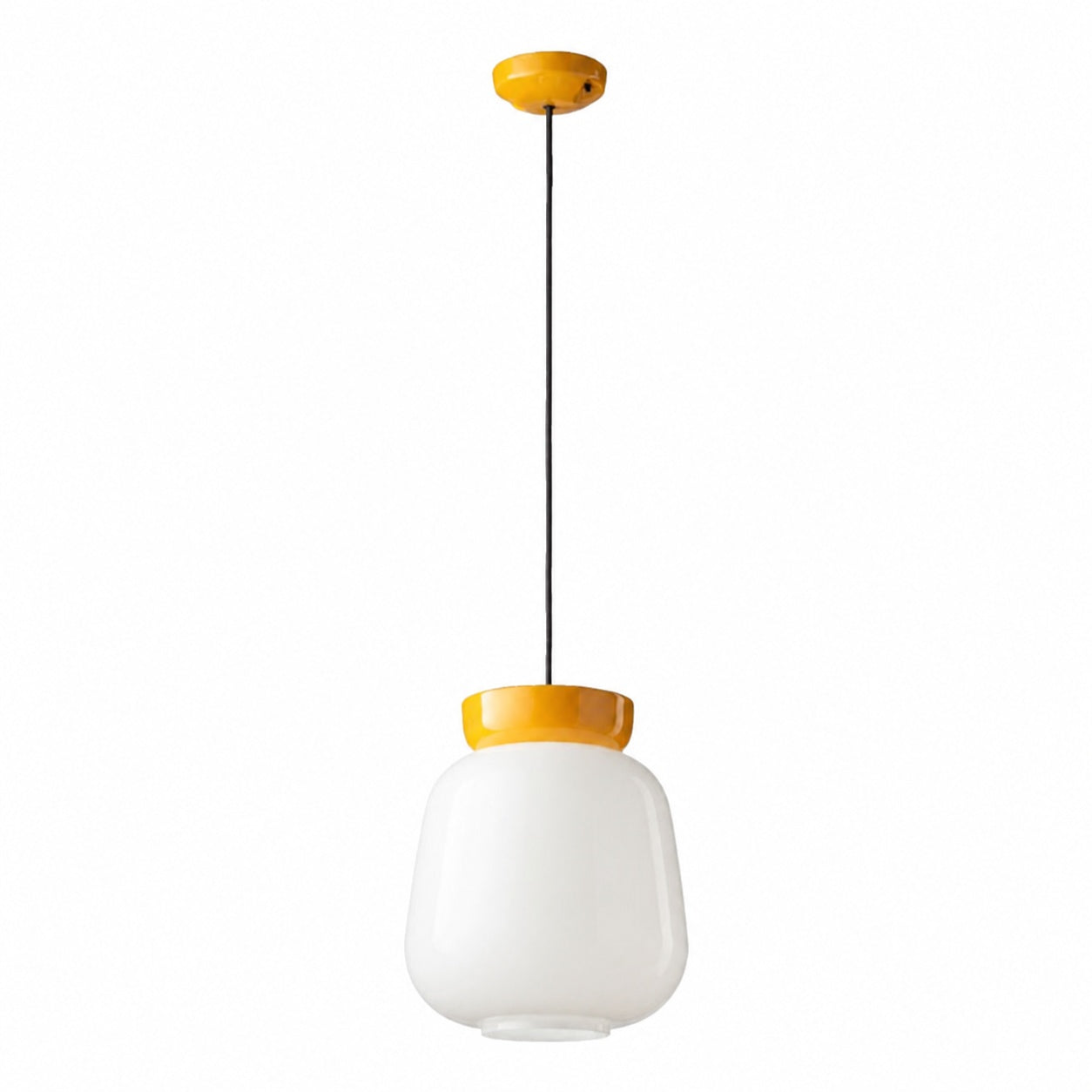 Fiesta Colorful Bowl Shaped Nordic Ceramic Pendant Lamp
