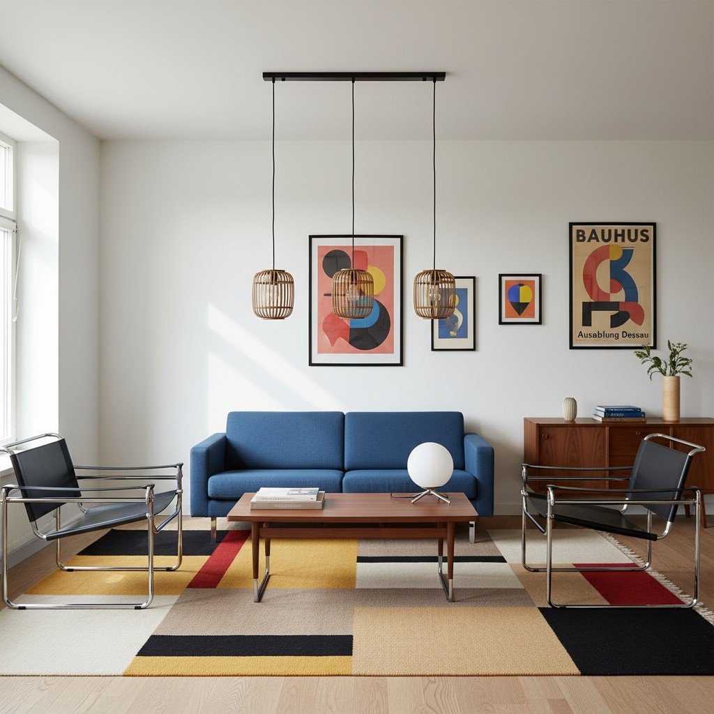Yumeko Adjustable Bamboo Pendant Lamp - Natural Cage Ceiling Light Perfect for Living & Dining Rooms