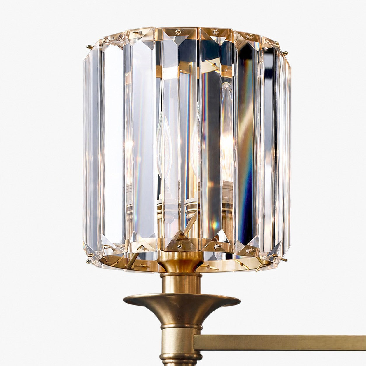 Vintage Luxury Crystal Wall Lamp