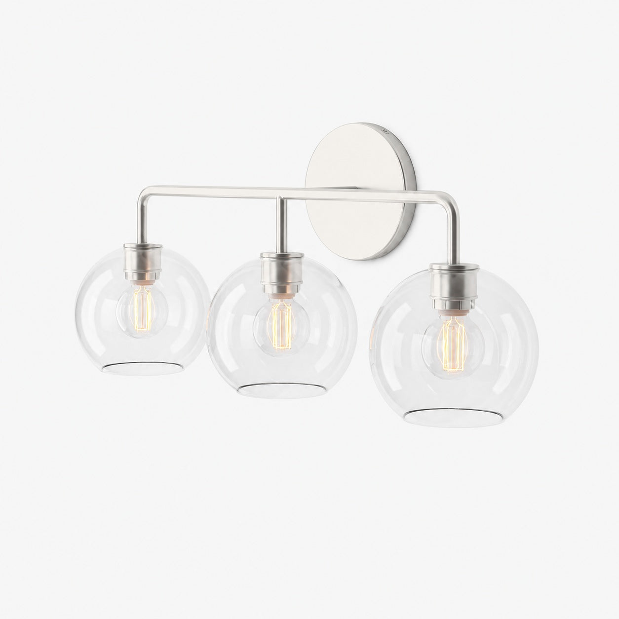 Selvion Artistic Globe Sconce Light - Handcrafted Glass Sculptural Wall Fixture