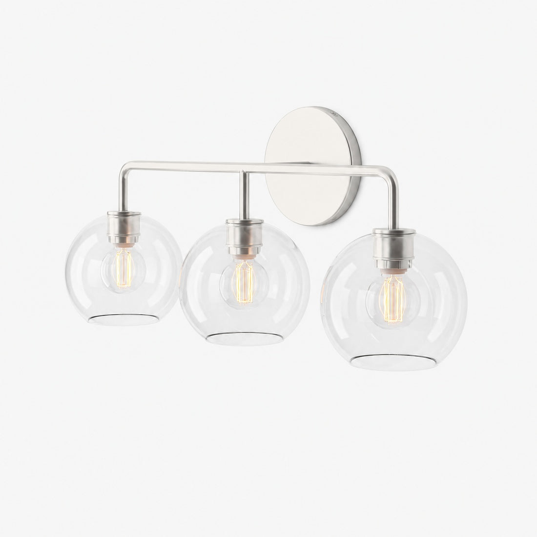 Selvion Artistic Globe Sconce Light - Handcrafted Glass Sculptural Wall Fixture