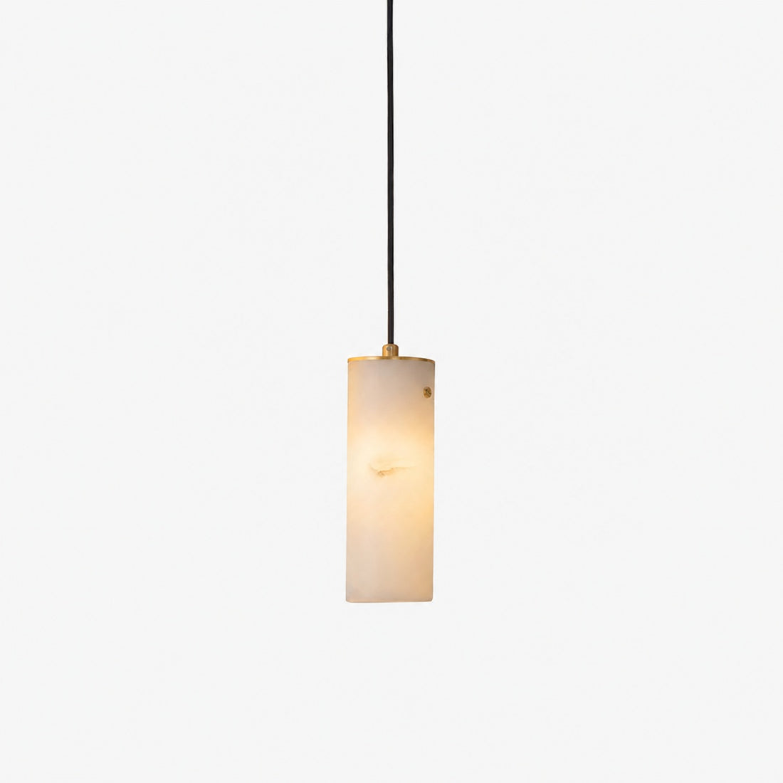 Nula Vertical Alabaster Pendant Light