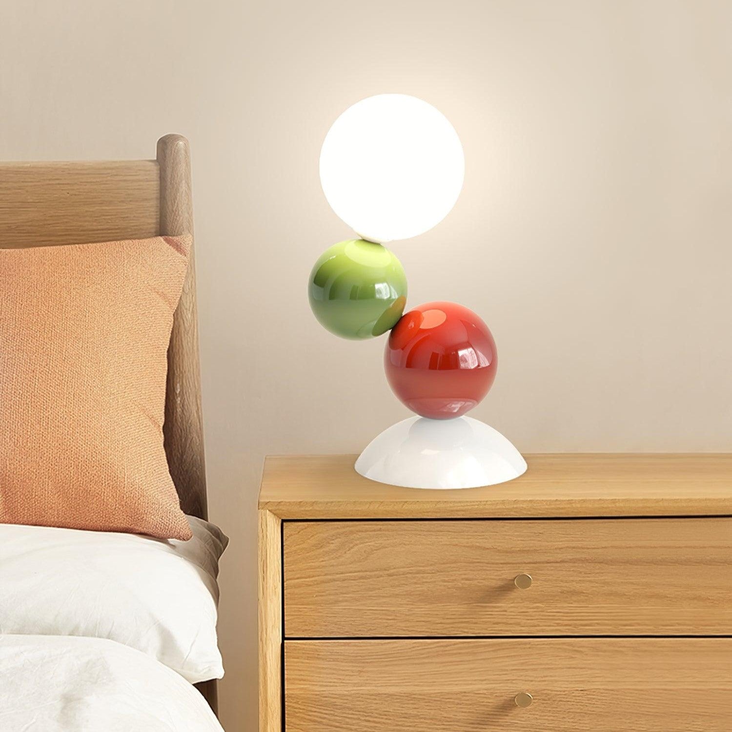 Colorful Ball Stacking Table Lamp