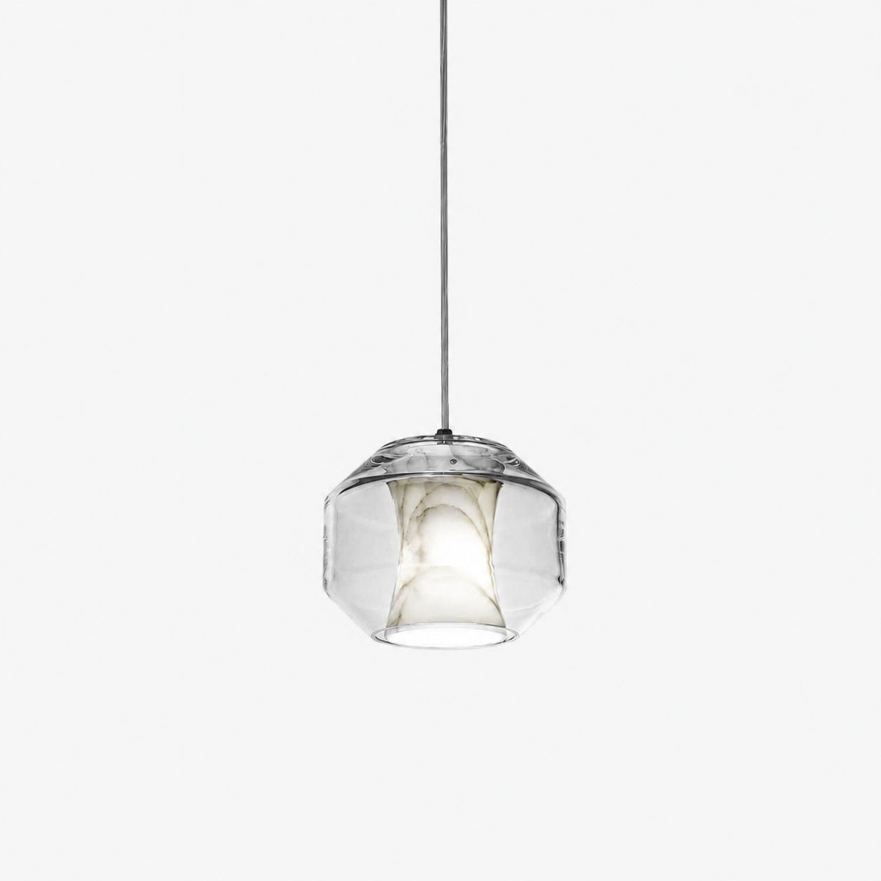 Glass Alabaster Pendant Lamp