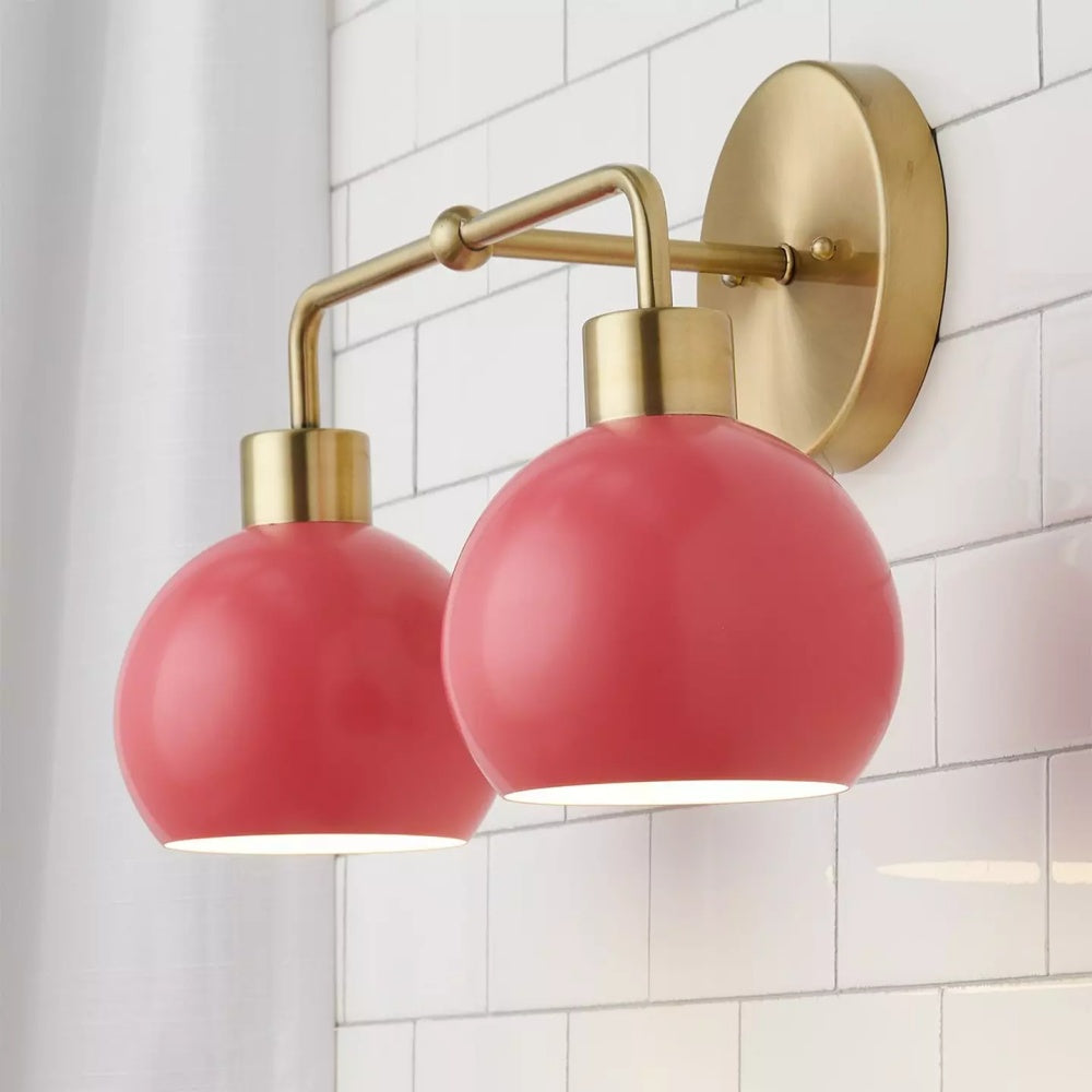 Double Bubble Pop Wall Sconce - Colorful Vanity Wall Light
