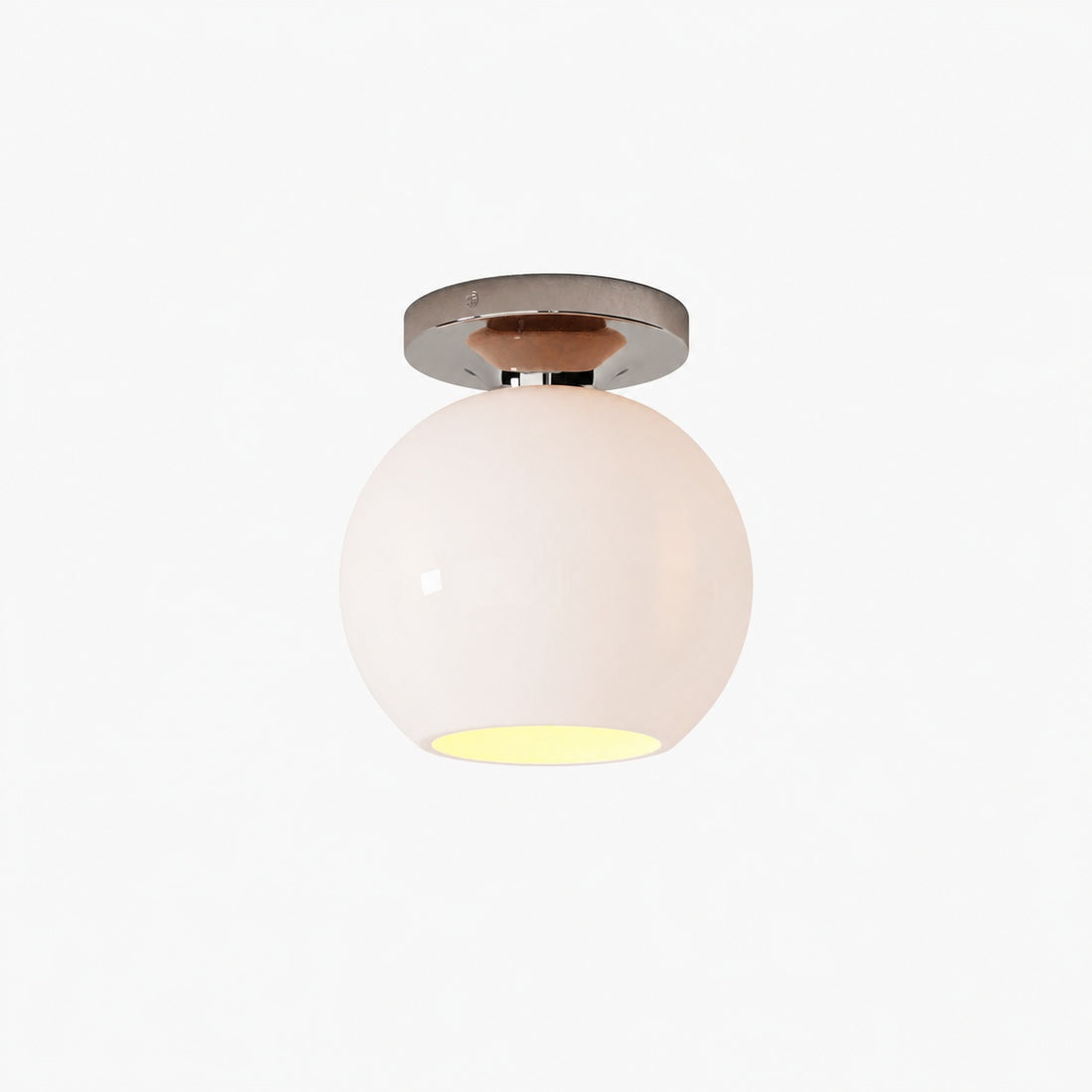 Selvion Modern Globe Pendant Light - Damp-Rated Bathroom Lighting - Luxe Glass Shade