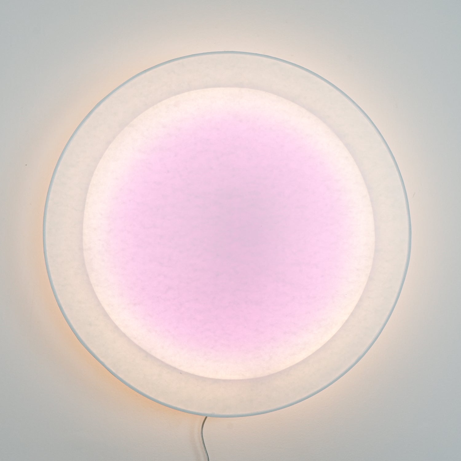 Modern Simple Plug-In Round Wall Lamp
