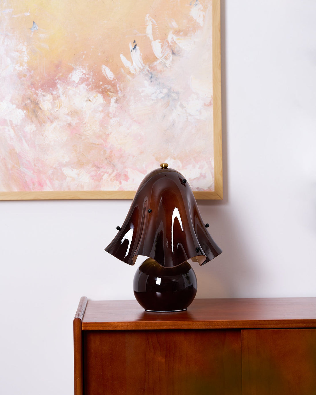 Bellina Decorative Table Lamp - Sculptural Bell Flower Shape