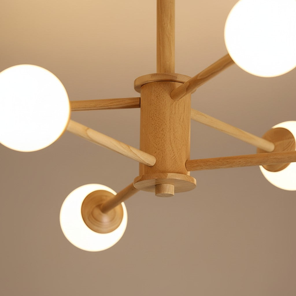 Orrise Molecular Design Ceiling Lamp - Artistic Branch Lighting Chandelier for Home Spaces