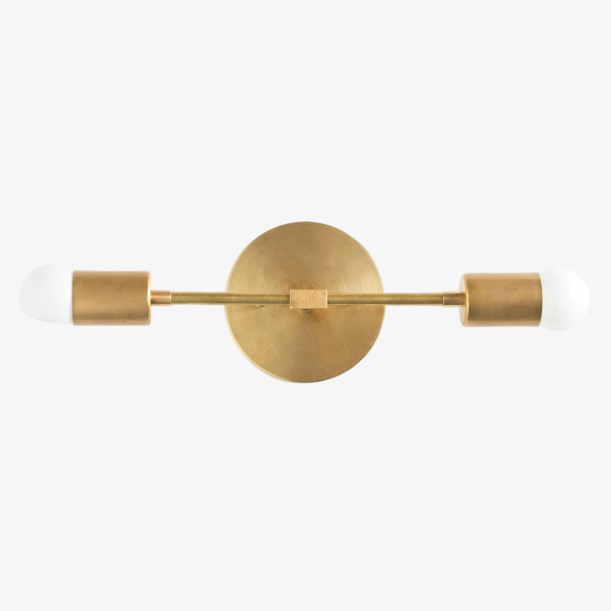 Lumen Dual-Conical Modern Wall Sconce – Minimalist Vanity & Hallway Lighting