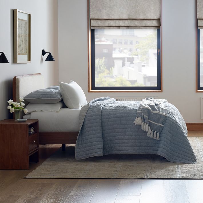 Brivana Sconce Wall Light - Brass Modern Lighting for Bedroom & Hallway