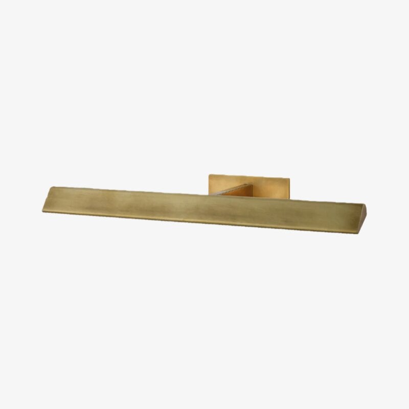 Libris Wall-Mounted Picture Light - Minimalist Linear Metal Frame for Artwork & Hallway