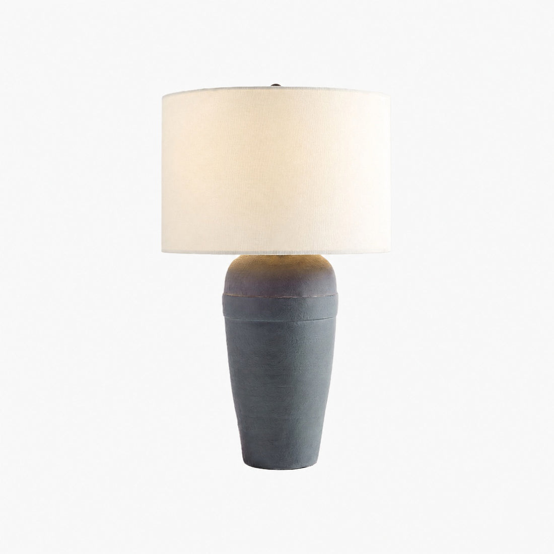 Ceruna Table Lamp with Textured Ceramic Base and Soft Glow for Bedroom Nightstand