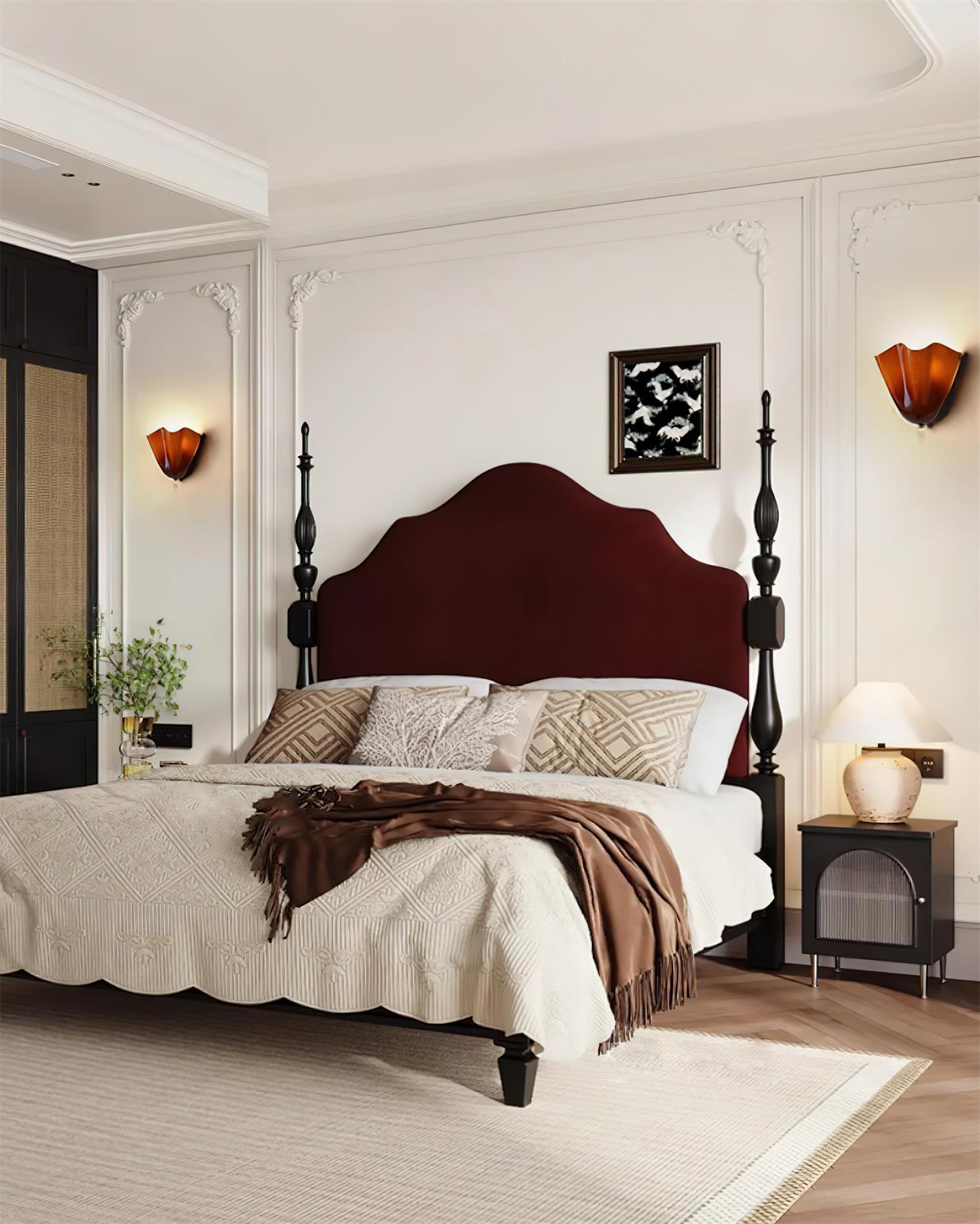 Bellina Modern Wall Light - Artisanal Glass Vera Lamp for Interior Decor