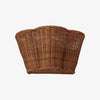 Wickara Woven Wall Sconce – Scalloped Basket Shade Wall Light for Bedroom