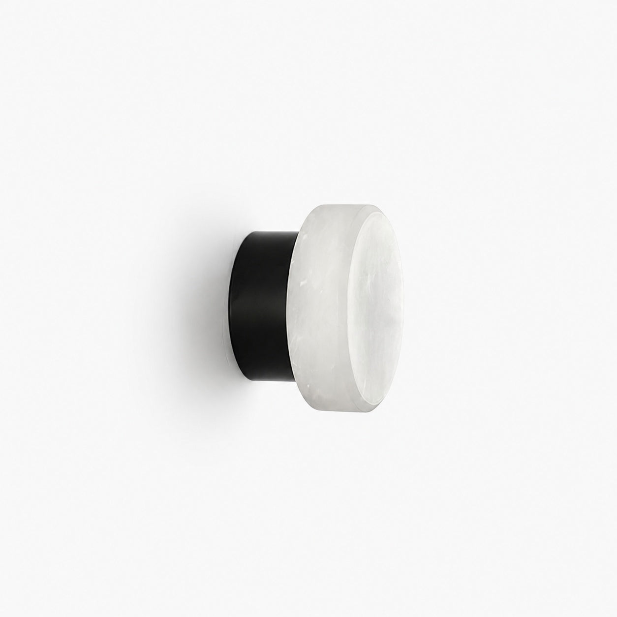 Cylindrical Alabaster Wall Lamp