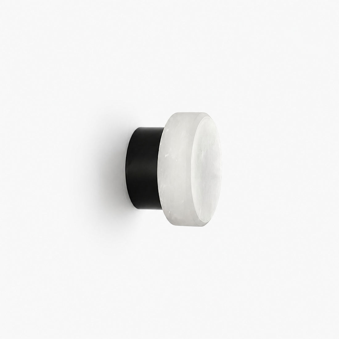 Cylindrical Alabaster Wall Lamp