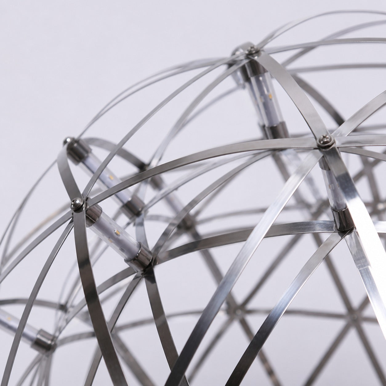 Silver Spark Ball Pendant Light