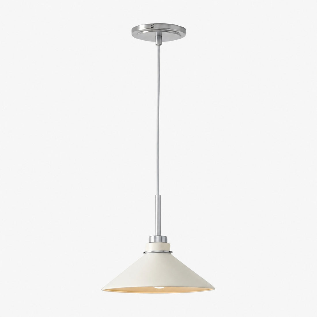 Aurenza Modern Farmhouse Pendant Light - Adjustable Shade for Warm Ambiance