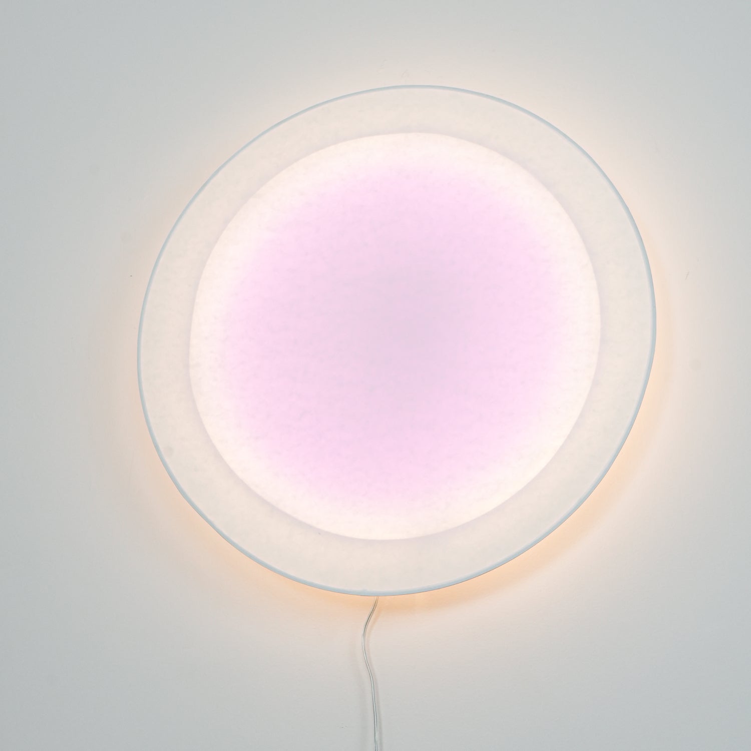 Modern Simple Plug-In Round Wall Lamp