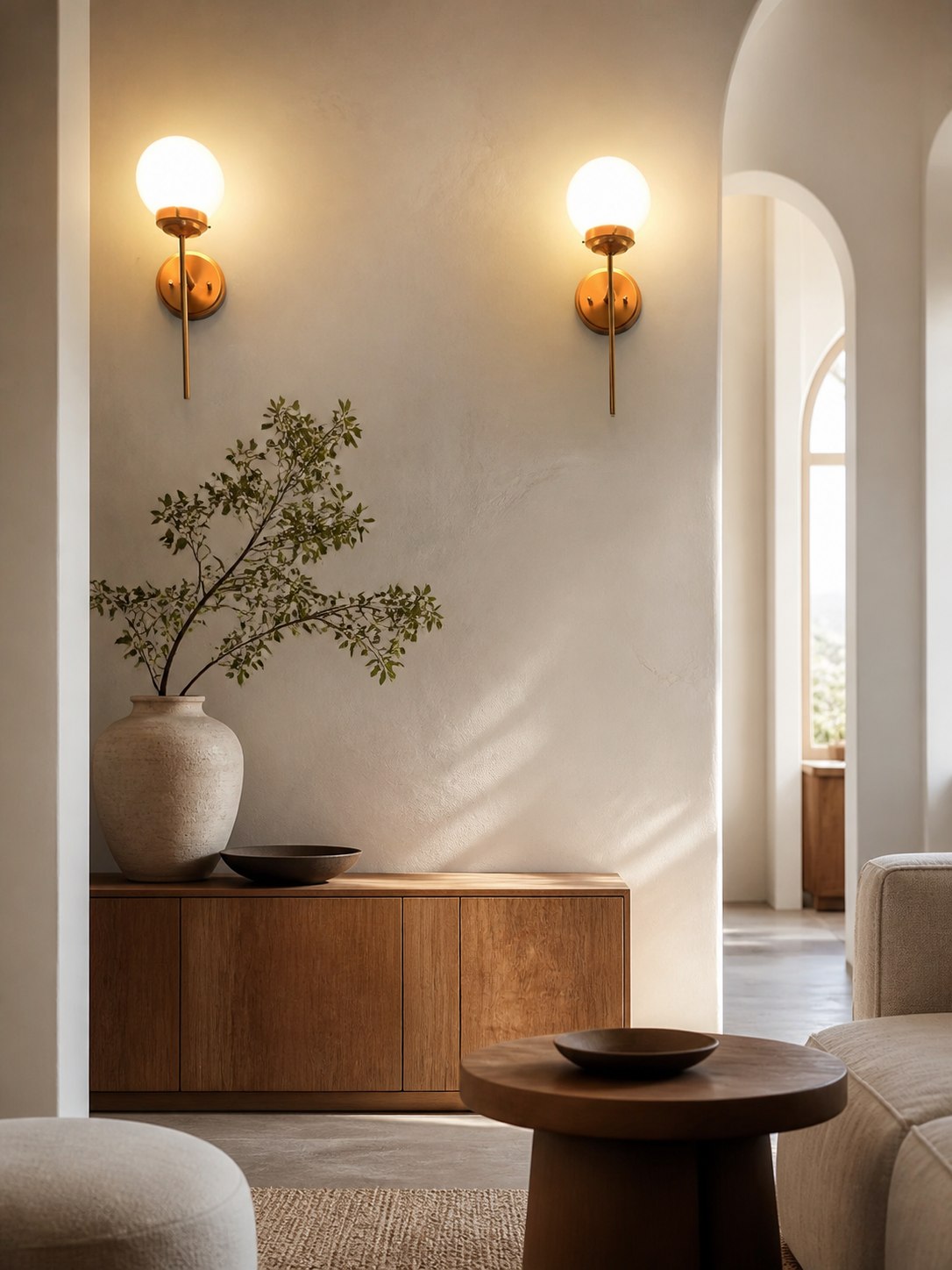 Ayva Glass Wall Lamp