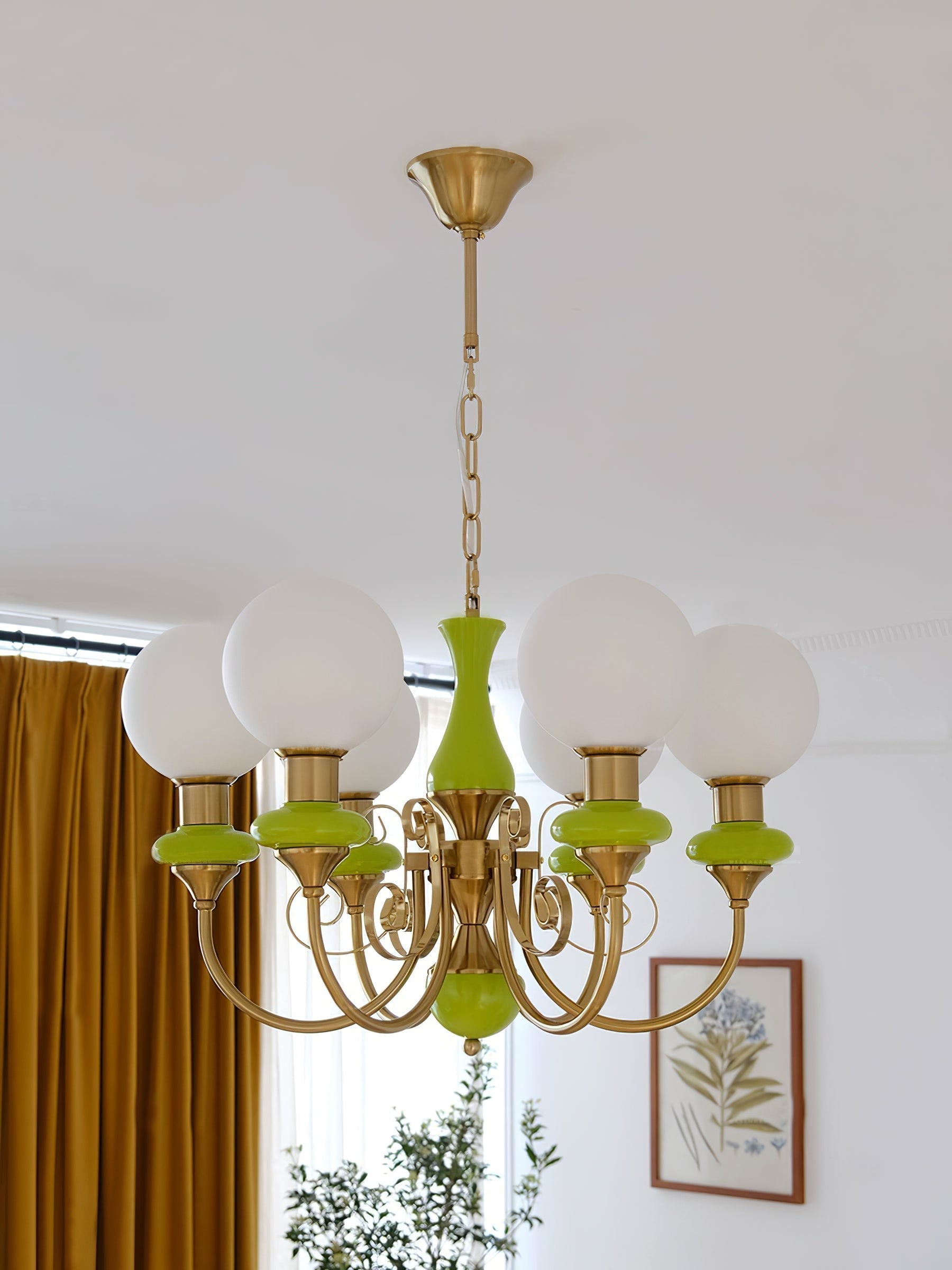 Fresh Style Globe Chandelier