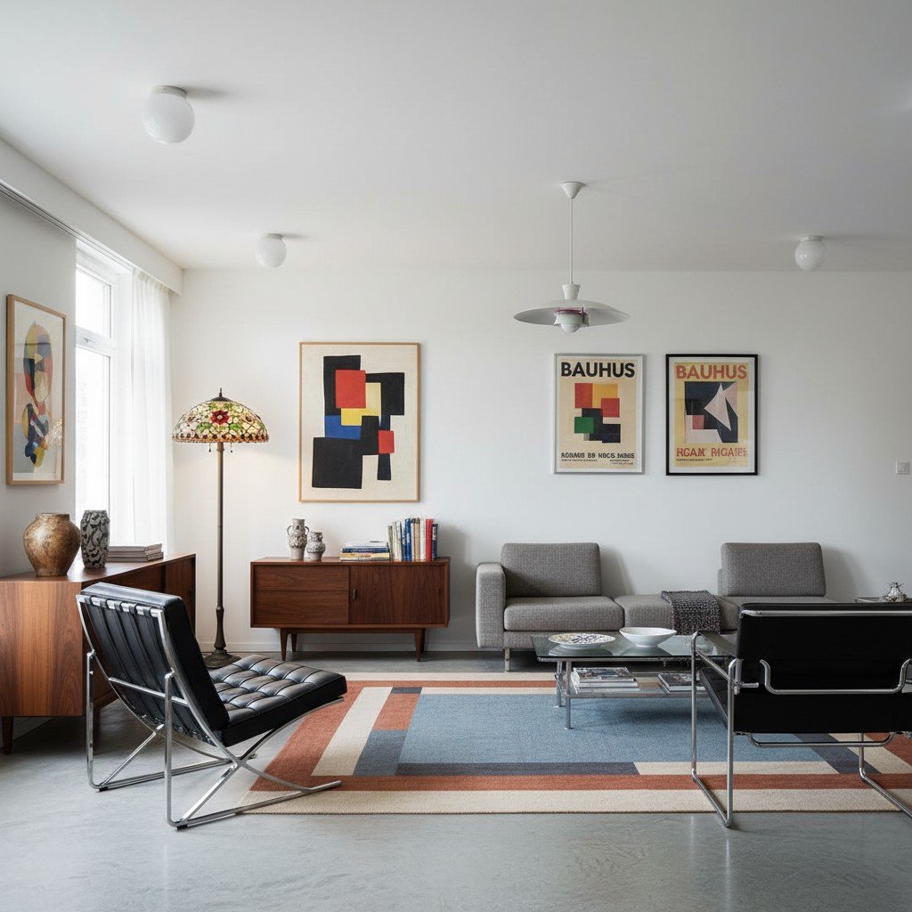 TF Angelique Style Floor Lamp – Handcrafted Glass Shade with Warm Ambience