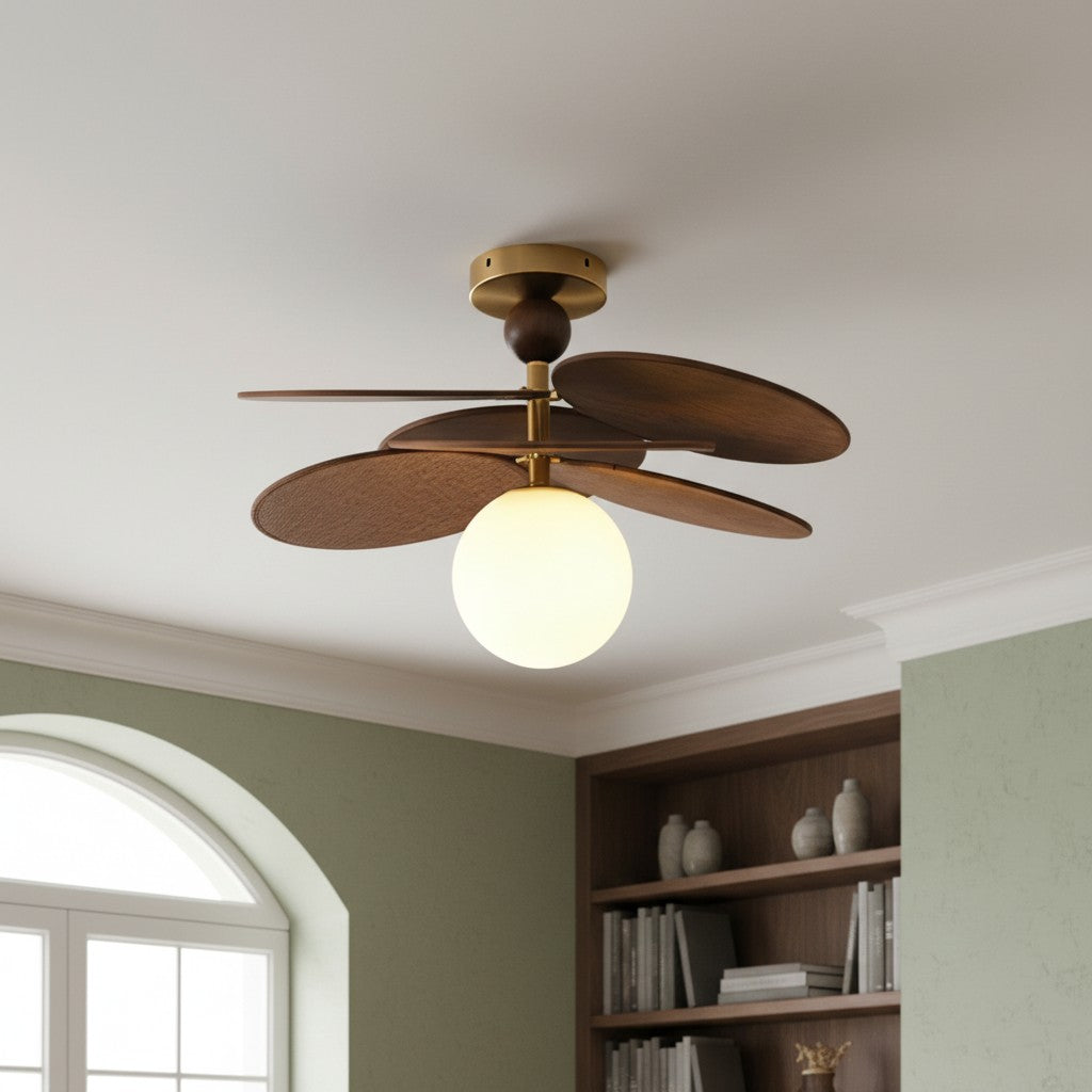 Orrise Overlapping Blade Design Ceiling Light - Contemporary Decorative Light for Interiors