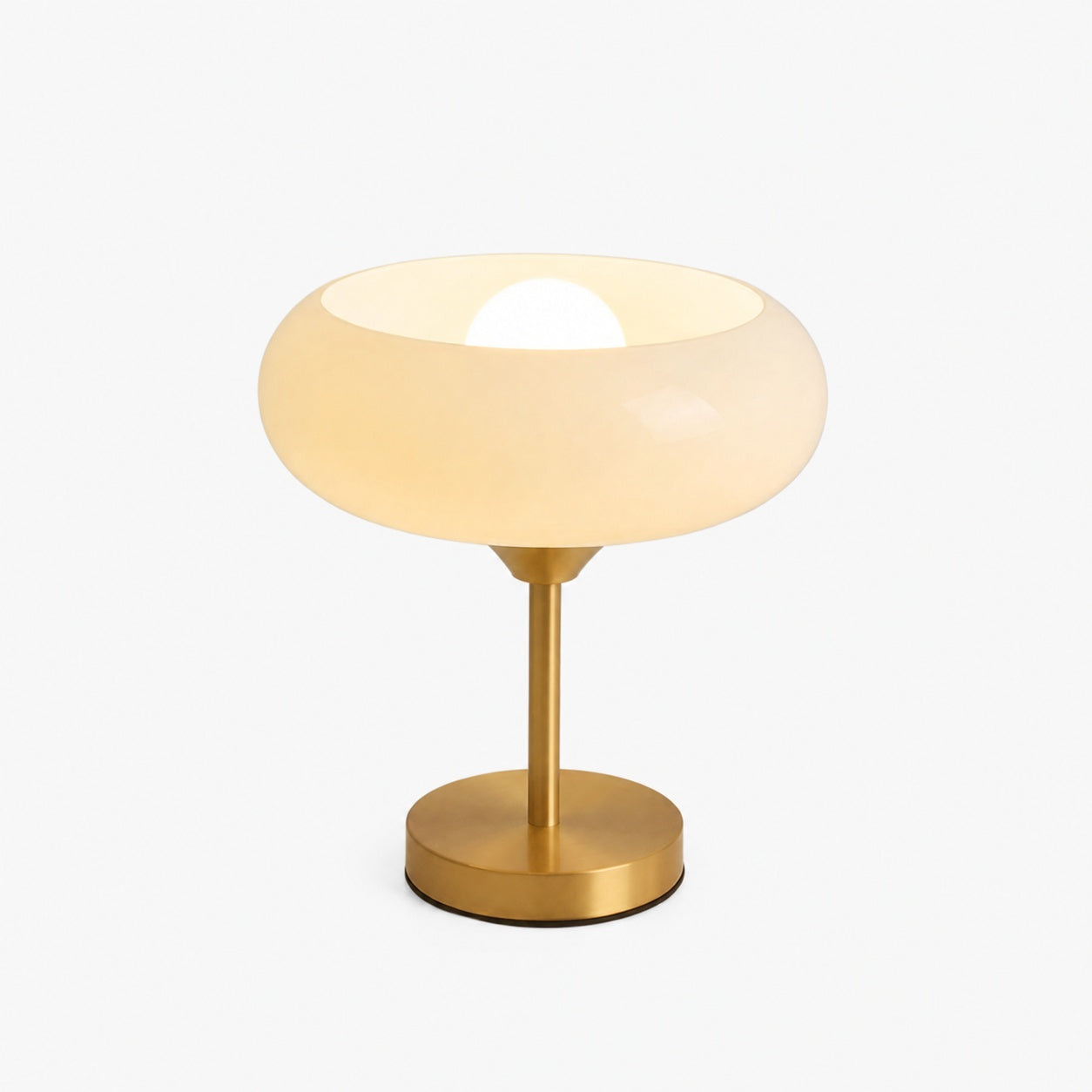 Egg Tart Glass Table Lamp