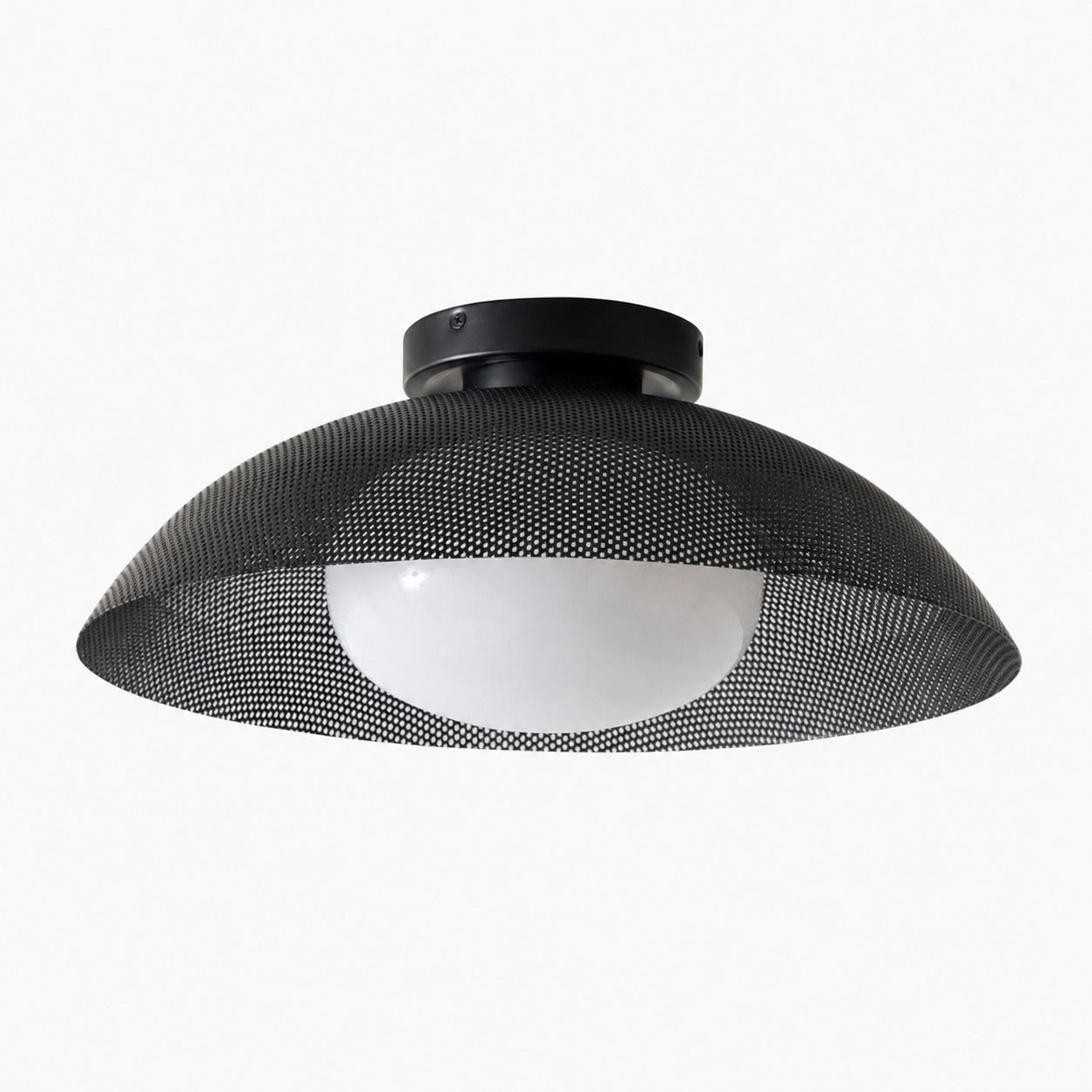 Elorina Flush Mount Glass/Metal Ceiling Light - A Stylish Fixture for Modern Spaces