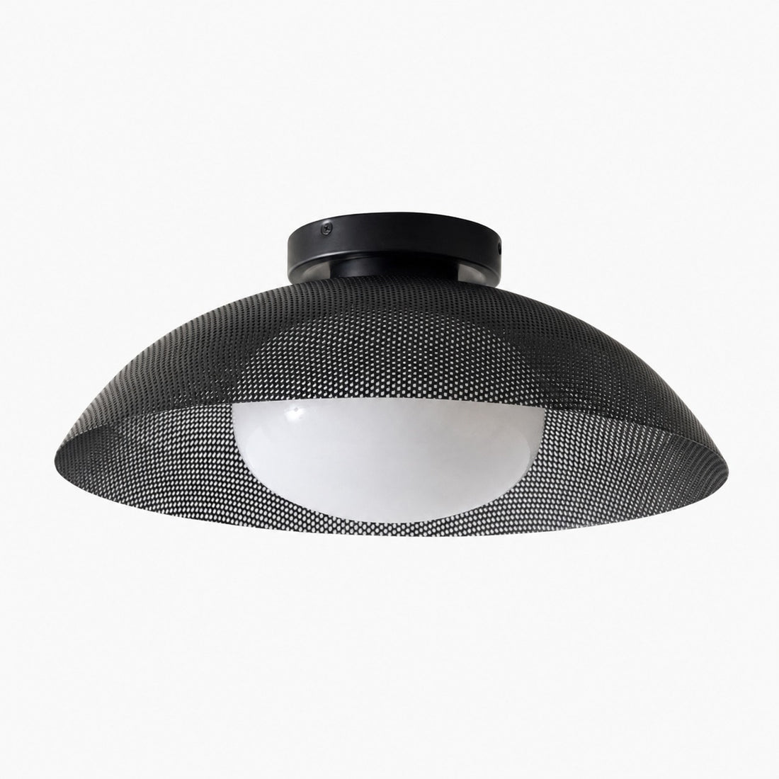 Elorina Flush Mount Glass/Metal Ceiling Light - A Stylish Fixture for Modern Spaces