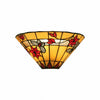 TF Butterfly Wall Sconce – Stained Glass Butterfly Design Wall Light for Bedroom and Living Room