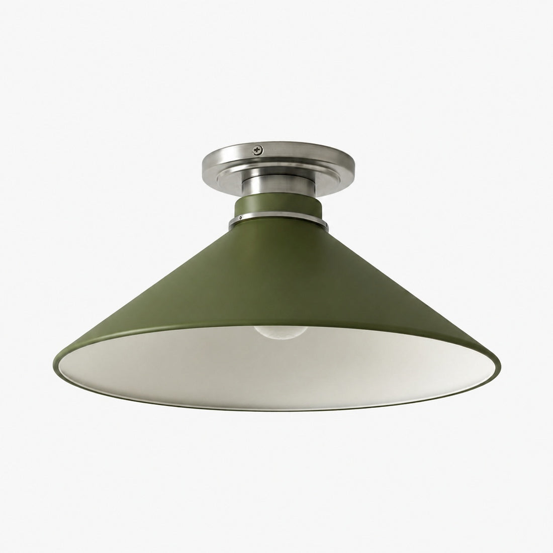 Aurenza Timeless Flush Mount Light - Farmhouse Design with Simple Elegant Charm