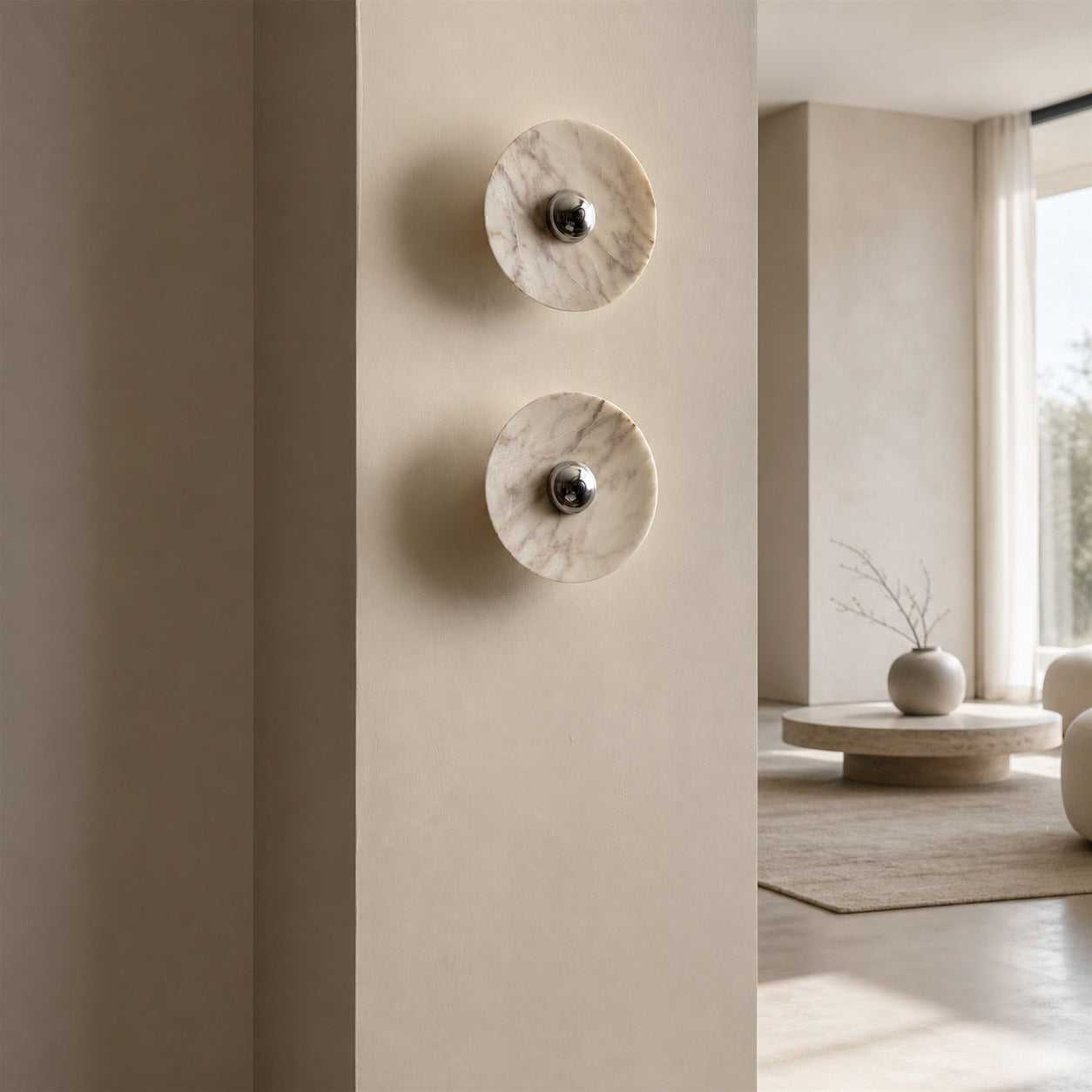 Calacatta Marble Wall Lamp