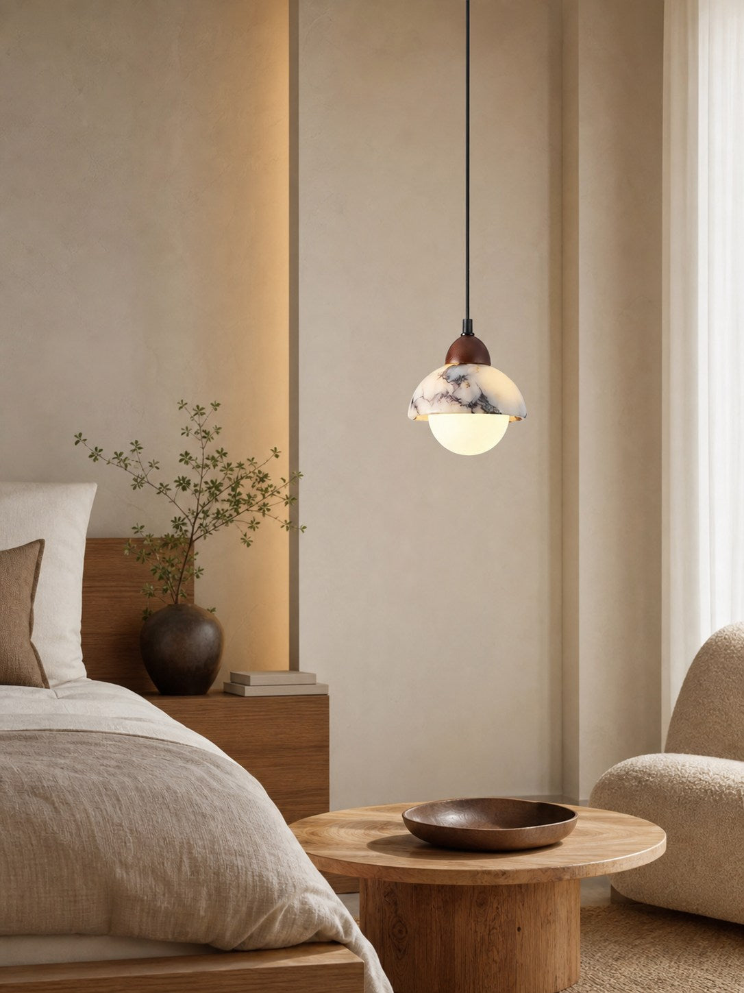 Polaris Marble Pendant Lamp