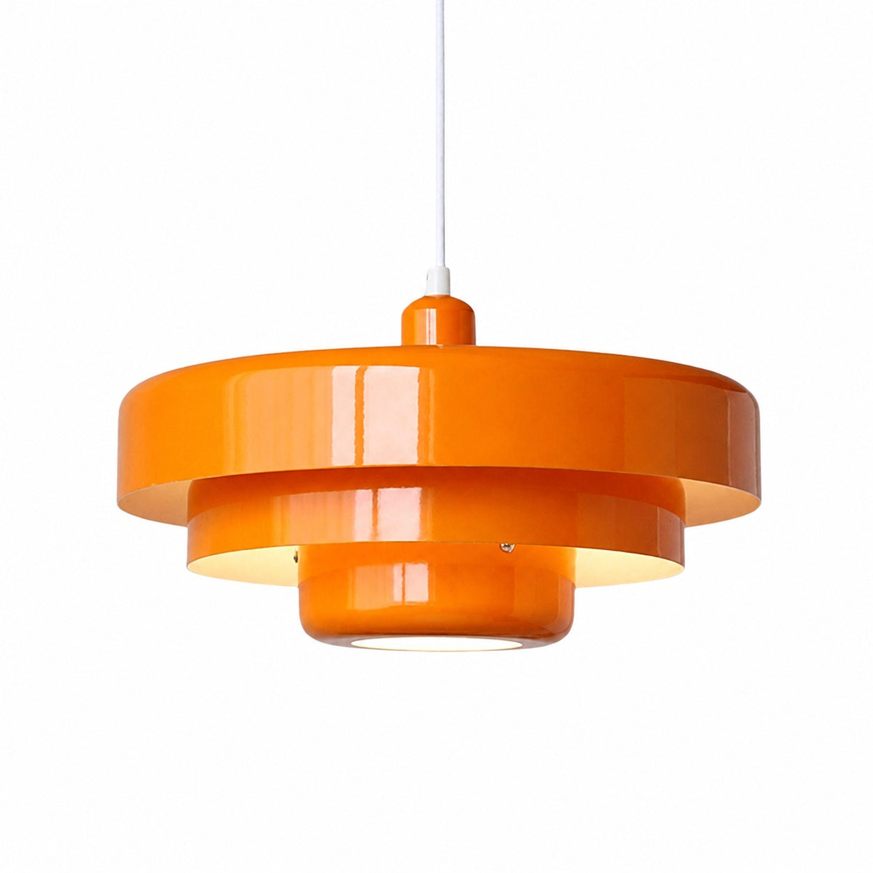 Malero Triple Layer Macarons Pendant Light - Modern Disc Form Lighting for Dining Room or Lounge N52