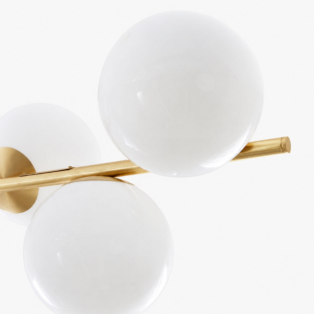 Alessora Brass Milk Glass Chandeliers- Great for Covered Outdoor Areas