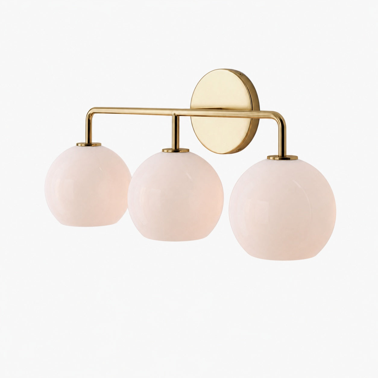 Selvion Artistic Globe Sconce Light - Handcrafted Glass Sculptural Wall Fixture