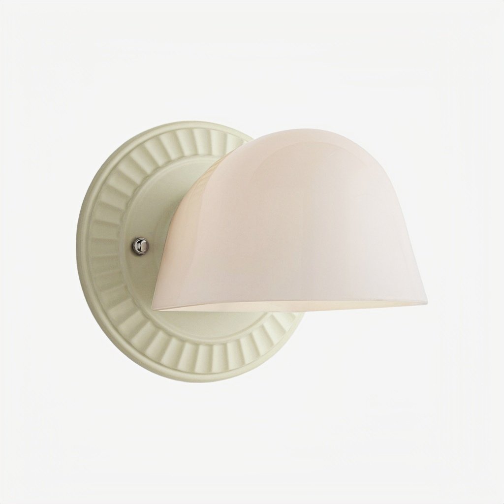 Fiesta Fluted Wall Sconce – Art Deco Inspired Design with Soft Ambient Lighting for Bathroom or Bedroom