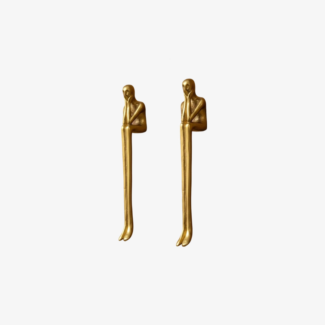 Verlitho Artful Minimalist Cabinet Handle Pull - Closet Doors Handle