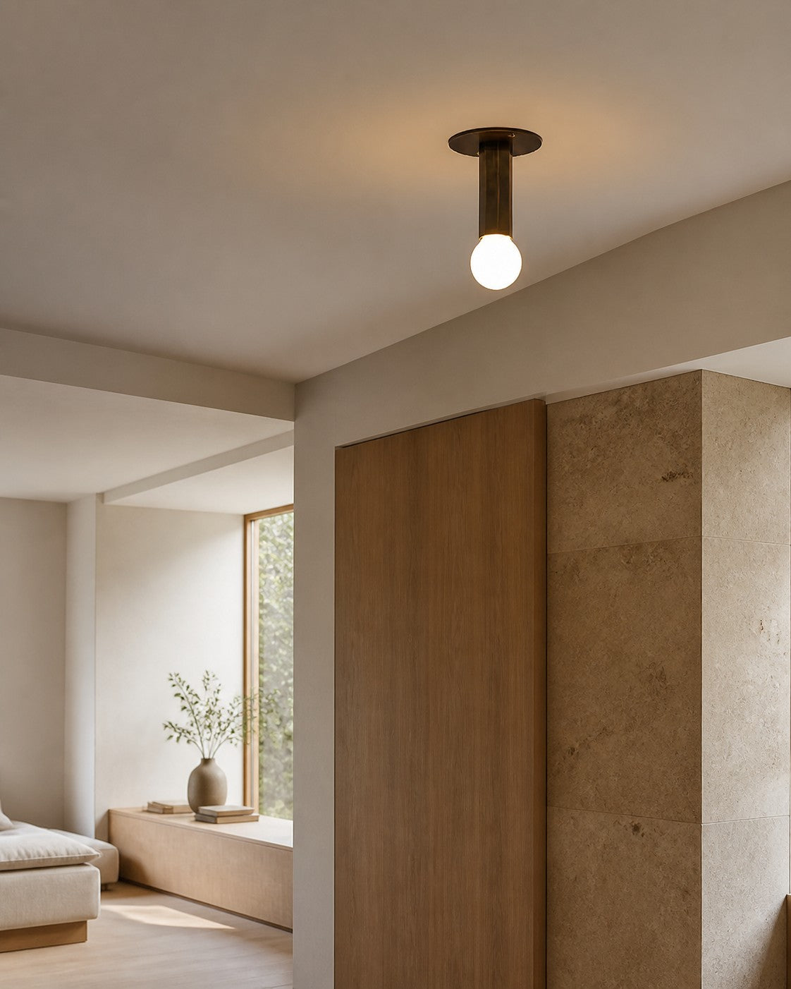 Adams Flush Mount Ceiling Lamp