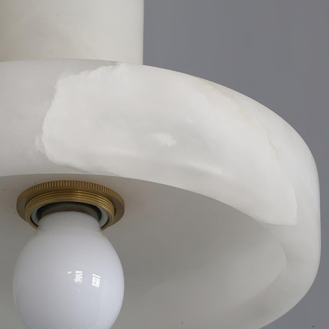 Elegant Creative White Alabaster Pendant Light