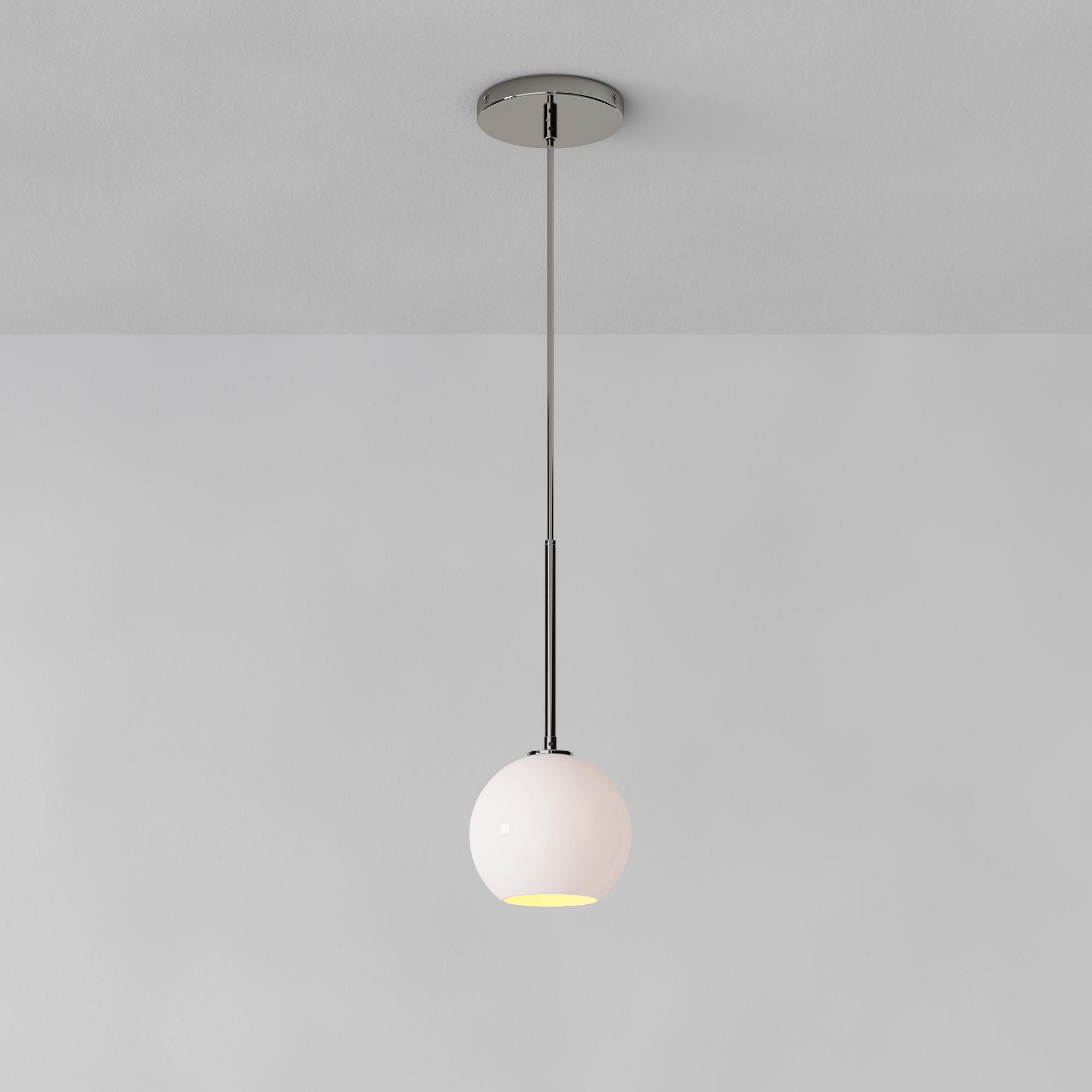 Selvion Sculptural Globe Pendant Light - Modern Glass Pendant Lamp - Sleek Design