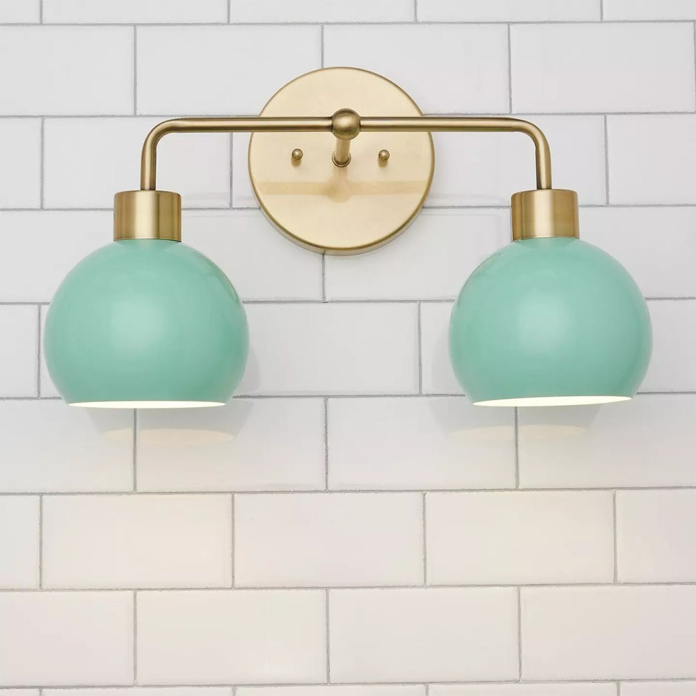 Double Bubble Pop Wall Sconce - Colorful Vanity Wall Light